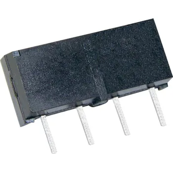 Relé StandexMeder Electronics MS05-1A87-75DHR relé s jazýčkovým kontaktem 1 spínací kontakt 5 V/DC 0.5 A 10 W SIP-4