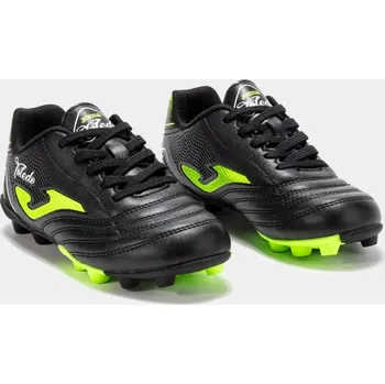 Kopačky Dětské kopačky Joma Toledo černá/žlutá (6UK/24EU)