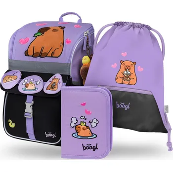 Dětské zboží Baagl Školní set Zippy Kapybara