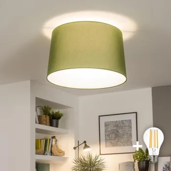 Brilagi - LED Přisazený lustr CERIA 1xE27/40W/230V pr. 45 cm zelená