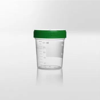 Zkumavka Nerbe plus Nádobka PP, 125 ml Varianta: Se zeleným víčkem