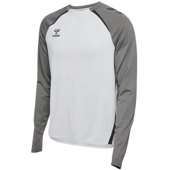 Pánské tričko Triko s dlouhým rukávem Hummel hmlLEAD 2.0 Sweatshirt 223748-9396 Velikost XL