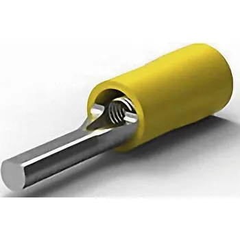 TE Connectivity 165085 kabelová koncovka 2.70 mm² 6.60 mm² částečná izolace žlutá 1 ks