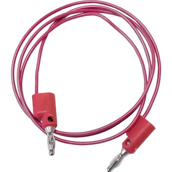Měřicí kabel Mueller Electric BU-2020-A-60-2 měřicí kabel banánková zástrčka 4 mm banánková zástrčka 4 mm 1.5 m červená 1 ks