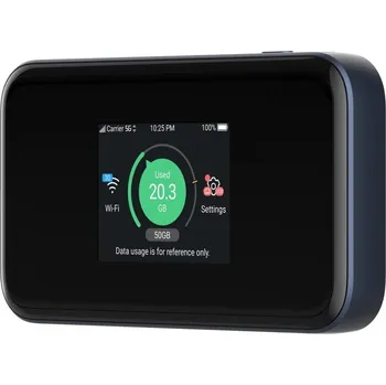 Bezdrátový router ZTE MU5001 Mobile WiFi6 3800 Mbps 5G LTE Black