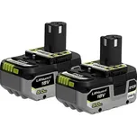 Ryobi One Plus RB1850X2 18 V 2x 5 Ah