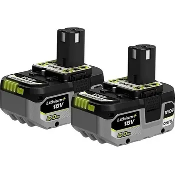 Ryobi One Plus RB1850X2 18 V 2x 5 Ah