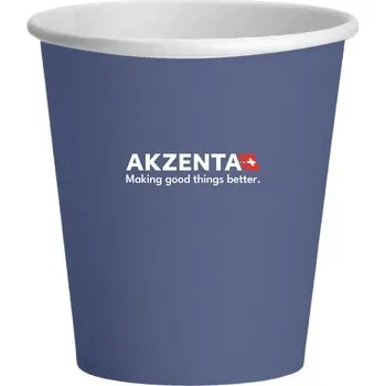Jednorázové nádobí Akzenta Prime One Cups Magic Blue jednorázové papírové kelímky 50 ks