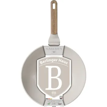 Nádobí BERLINGERHAUS Pánev WOK s titanovým povrchem 28 cm Sahara Nordic Collection BH-8315
