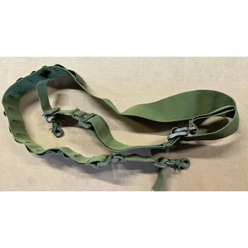 Příslušenství pro sportovní střelbu Popruh na brokovnici - zelený, dvoubodový, B 115zB