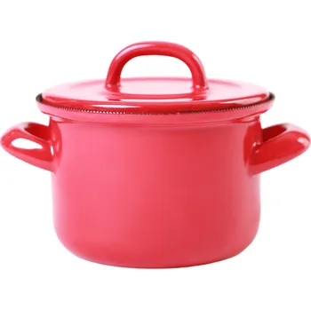 Hrnec OLYMP Olymp, Hrnec s poklicí 14 cm, 1,2 l BERYL (8) červený