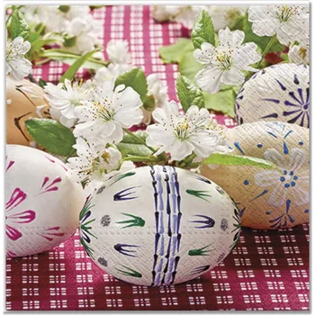 Velikonoční dekorace ARGUS Velikonoční ubrousky 33x33 cm, 20 ks 19032009