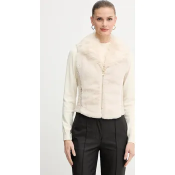 Dámská vesta Vesta Guess AMARI W5BL0I.KCP70 béžová 01X, vel. XS