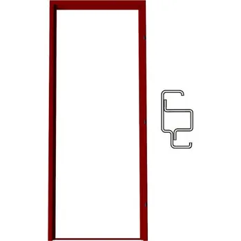 Zárubeň Zárubeň ocelová S 600 P / 75 Pravá do sádrokartonu