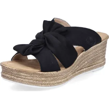 Dámské pantofle Dámské nazouváky RIEKER 68789-00 černá S6 39