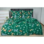 HW Logistic s.r.o. Terela zelené 140 x 200, 70 x 90 cm zipový uzávěr