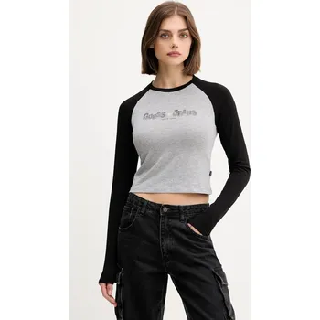 Chlapecké tričko Dětské tričko s dlouhým rukávem Guess Jeans W5YI00.J1314 šedá 90X, vel. XL