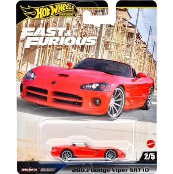 Hračka Dodge Viper SRT10 Fast & Furious 1:64 - Hot Wheels Dodge Viper - model auta