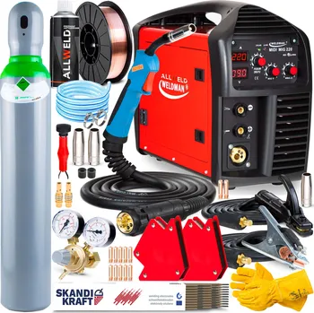 Svářečka Invertorová svářečka Weldman 20-220 A, 230 V, 8 kVA