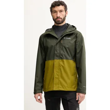 Pánská větrovka Outdoorová bunda Columbia Hikebound 2089341 zelená 79X, vel. L