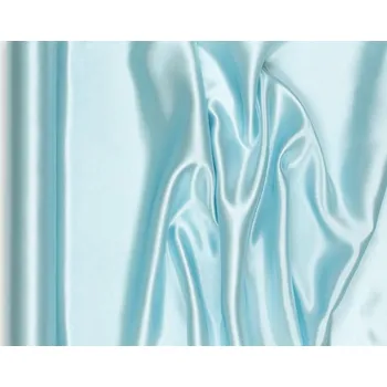 ubrus PartyDeco Satén 36 cm x 9 m světle modrý - šerpa na slavnostní svatební stůl