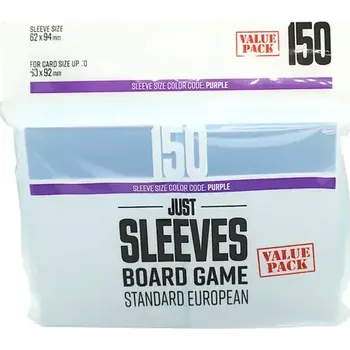 Příslušenství ke karetním hrám Gamegenic: Just Sleeves - Standard European Value Pack (150) (GGX10026ML)