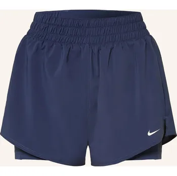 Dámské kraťasy Nike Dámské Tréninkové Šortky 2 V 1 Dri-Fit One, tmavě modrá, 40