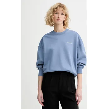 Dámská mikina Bavlněná mikina Calvin Klein LV044C209G modrá 55X, vel. M