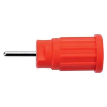 Elektrická zásuvka Banánková zásuvka, 24A, 1kV, Zelená, Samec