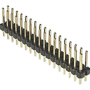 Elektrický konektor ASSMANN WSW Kolíkový konektor, řada: AWL254, Deska-deska, počet kontaktů: 72, počet řad: 2, rozteč: 2.54 mm, orientace