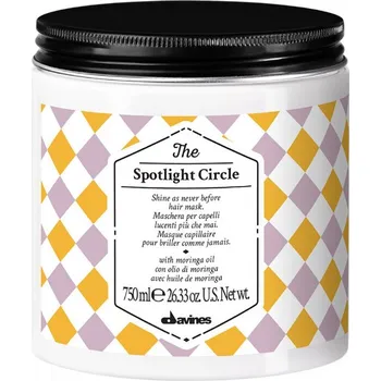 Vlasová regenerace Davines The Spotlight Circle Mask maska pro oslnivý lesk 750 ml