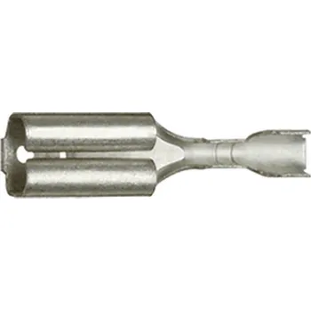 Klauke 18201A faston zásuvka Šířka zástrčky: 2.8 mm Tloušťka konektoru: 0.8 mm 180 ° bez izolace kov 1 ks