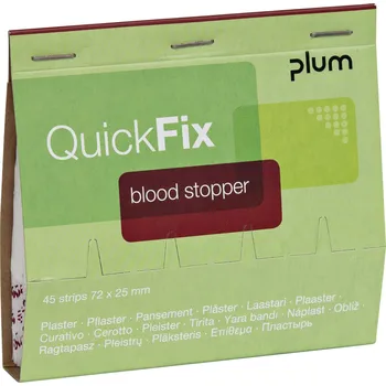 Náplast PLUM QuickFix® Blood Stopper 5516 doplňovací sada náplastí