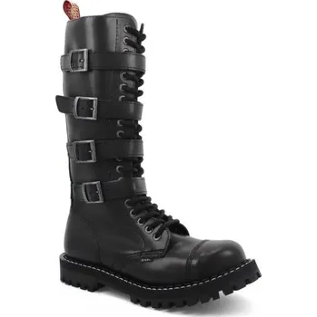 Dámské kozačky Steel boty 20 dírek 139/140/O/4P/ZIP černá 26, velikost 37