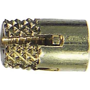 Bopla GEWINDEBUCHSEN DODGE M3x6,5 mosaz, mosaz, 1 ks