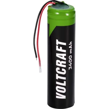 VOLTCRAFT VC-18650PCM speciální akumulátor 18650 s kabelem lithiová 3.6 V 3400 mAh 1 ks