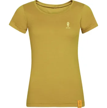 Dámské tričko Patizon Merino T-shirt Lady – Honey Gold, L 186150