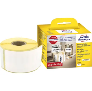 Kotouček do pokladny a tiskárny štítků Avery-Zweckform etikety (role) 102 x 59 mm fólie bílá 1 ks A1933088 univerzální etikety