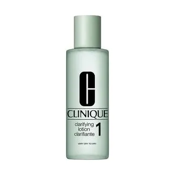 Clinique Clarifying Lotion 1 tonikum pro suchou až velmi suchou pleť 400 ml + Prodloužená možnost vrácení zboží do 30 dnů.