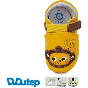 Capáčky Kožené capáčky D.D.Step K1596-41742 Velikost: M (20-21)