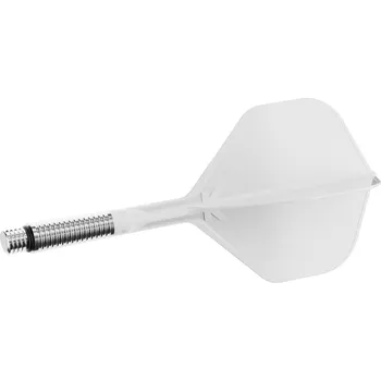 Šipka Target K-Shift bílé integrované No2 otočné letky a dlouhé násadky