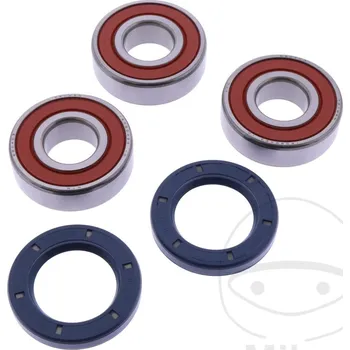 JMP ložisko kola sada Kompletní včetně gufer BMW F 650 800 GS 08-12, F 650 800 GS ABS 08-12, F 700 800 GS ABS 13-17, F 700 800 GS ABS ESA 17, F 800 800 R 09-12, F 800 800 R ABS 09-19, F 800 800 GS 08-12...