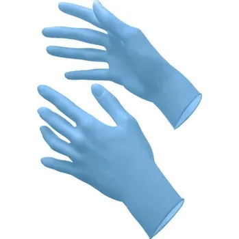 Vyšetřovací rukavice Akzenta Nitrile Top Touch Plus Ultrasoft Ice Blue XS vyšetřovací rukavice 100 ks