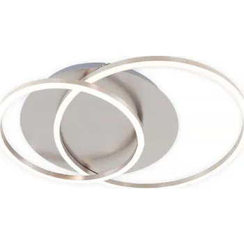 LED Stmívatelné stropní svítidlo LED/28W/230V 3000K matný chrom