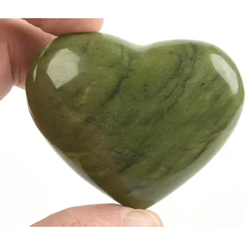Přírodní kámen Srdce jadeit 93g Pákistán