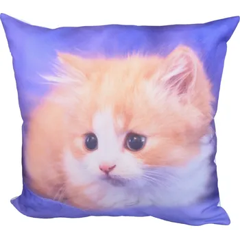 Dekorativní polštářek Halantex Dekorační polštářek Kotě 45 x 45 cm