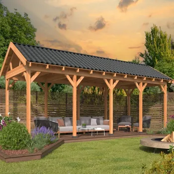 Zahradní domek Montovaná chata Hamar 9 L Tuindeco