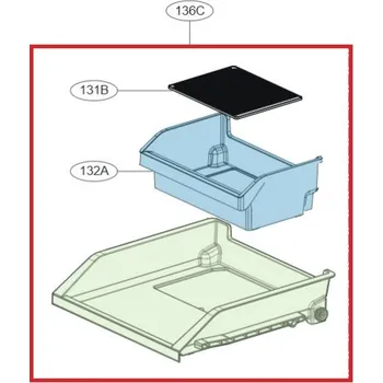 Kuchyňský spotřebič AJP76458905 - Šuplík pro mrazničku , chladničky LG