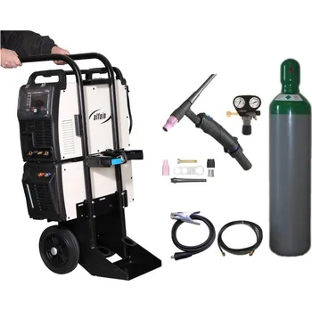 Svářečka ALFA IN PEGAS 320 AC/DC PULSE NEO + chladící jednotka + rudl + ventil + lahev