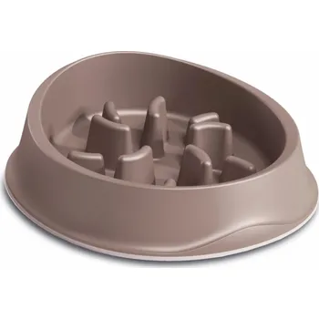 Miska pro psa Zolux Miska proti hltání s protiskluzovým okrajem 1 l holubí šedá